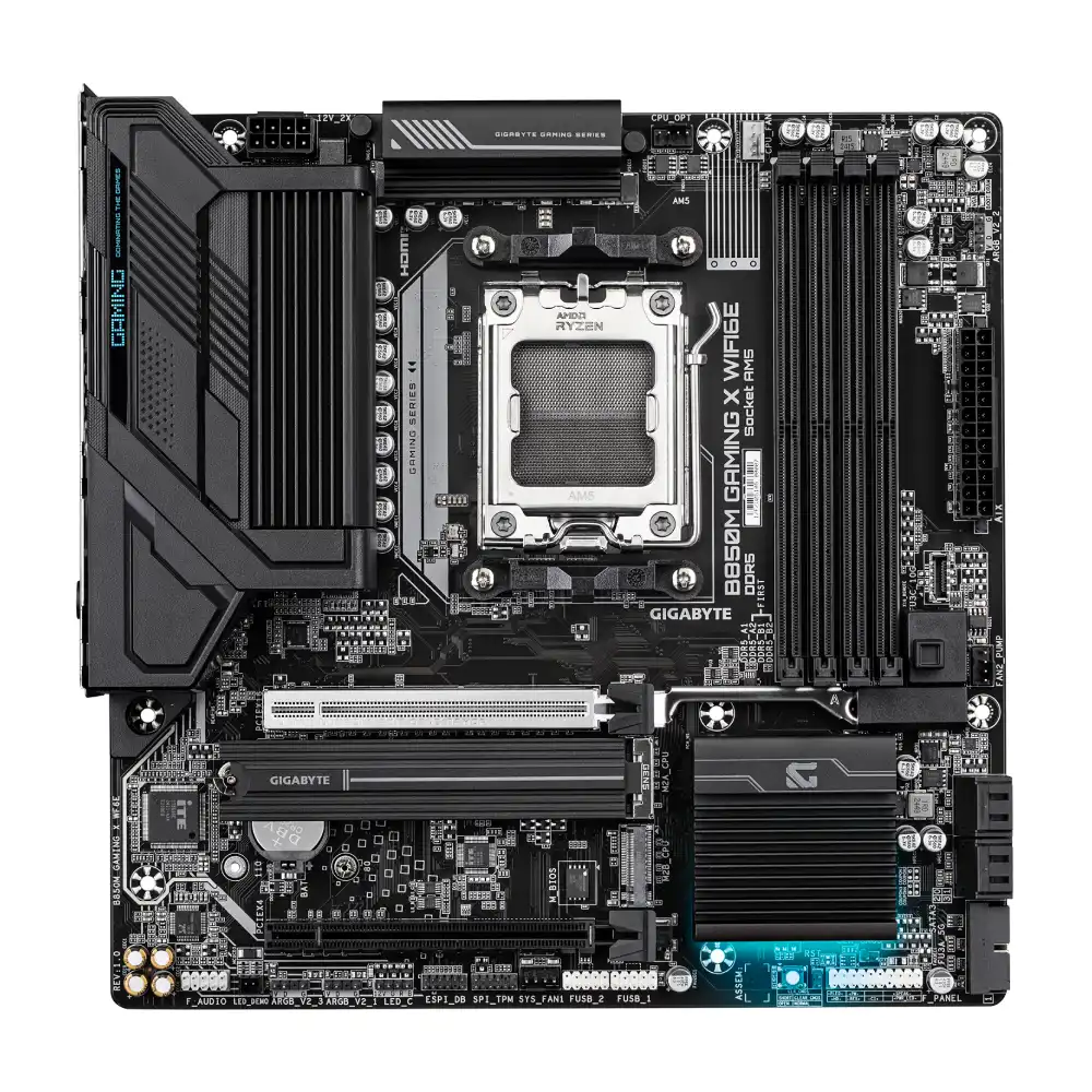 GIGABYTE Motherboard B850M GAMING X WIFI6E DDR5 For AMD view 2